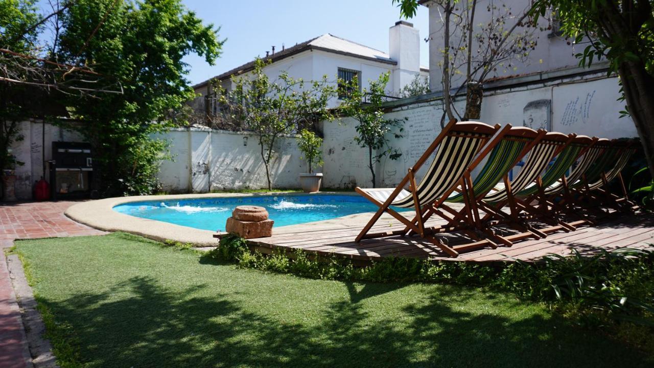 Ventana Sur Hostal Santiago Exterior foto